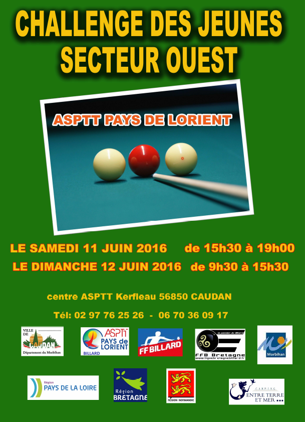 Affiche challenge des Jeunes 2016