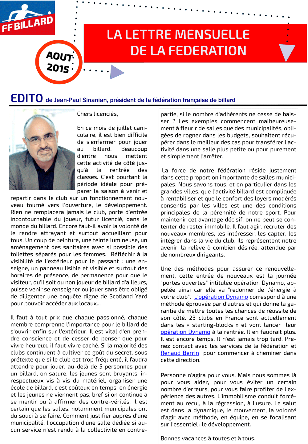 newsletter aout15