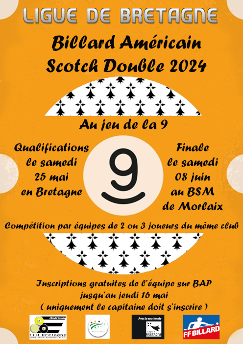 Affiche scotch double 2024