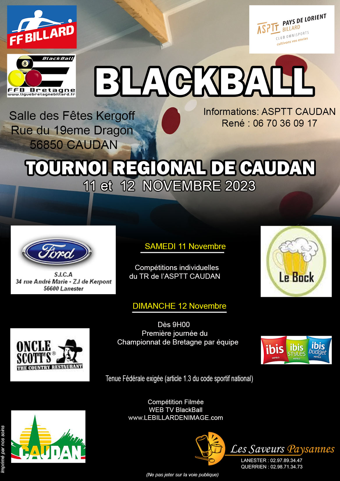 asptt caudan blackball
