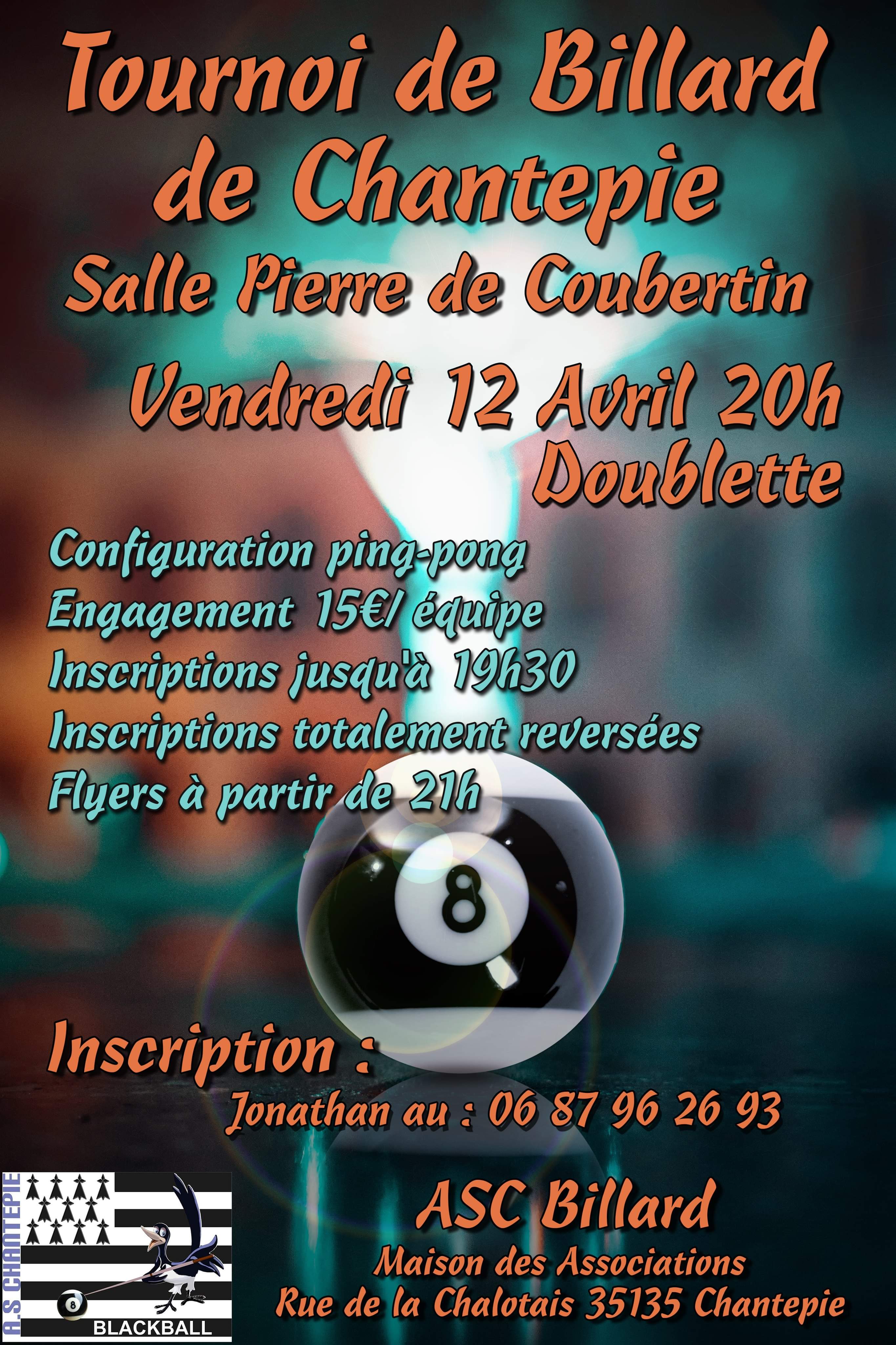 Affiche tournoi du vendredi 2019