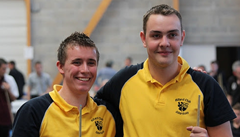 Cédric Le Quellec et Erwan Drapeau